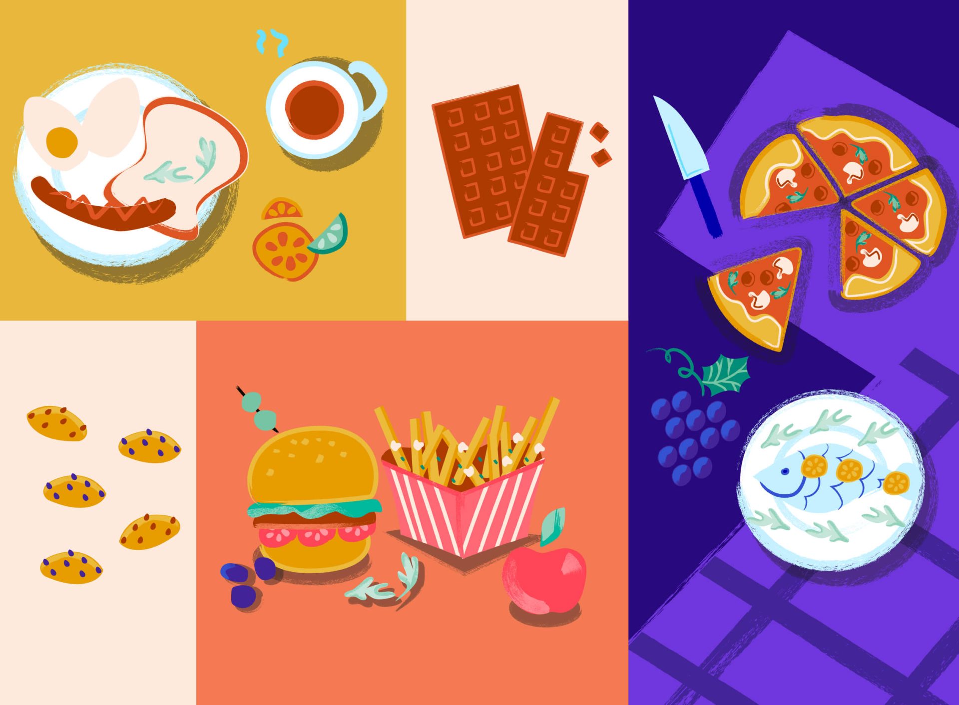 Quelle est la place des aliments plaisir dans l'assiette?