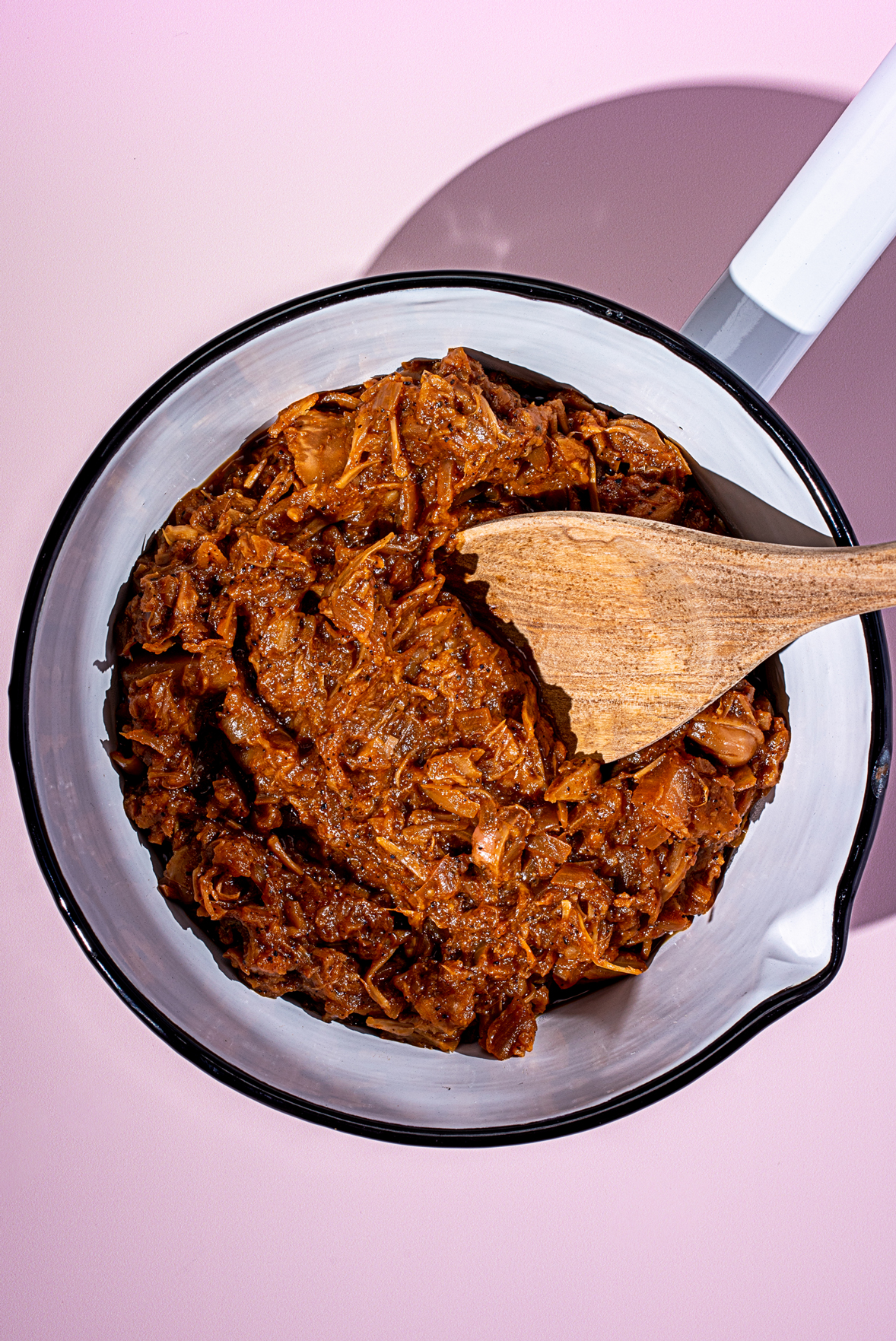 Jackfruit (fruit du jacquier) effiloché BBQ