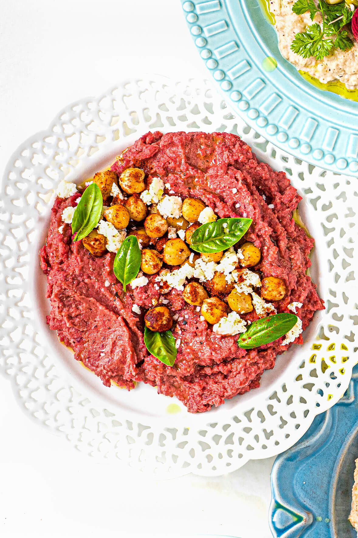 Beet hummus