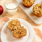 Muffins aux pommes et beurre d’érable