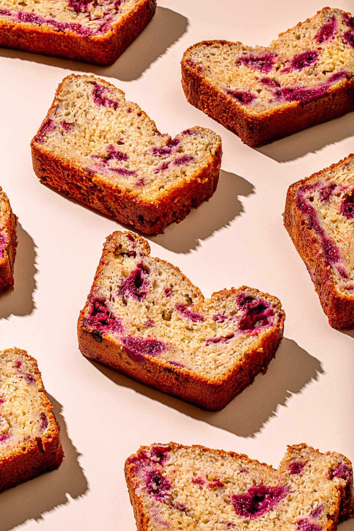 Pain aux framboises et chocolat blanc