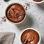 Mousse au chocolat végétalienne