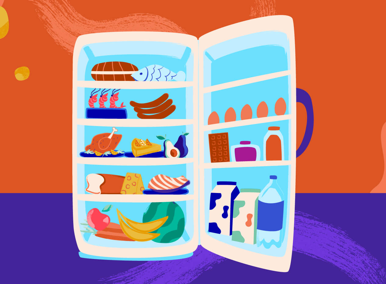 Les aliments essentiels du réfrigérateur