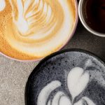 Latté à la lavande