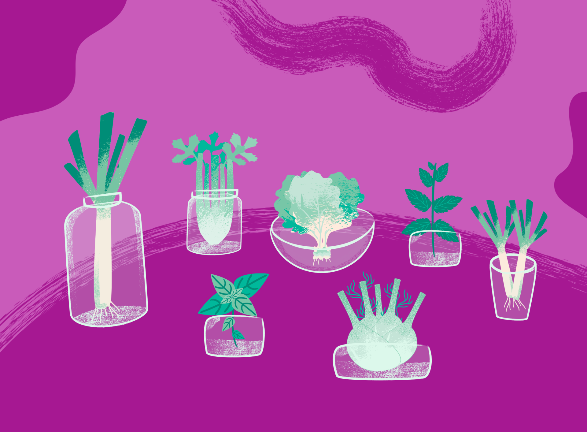 Les légumes qui repoussent facilement