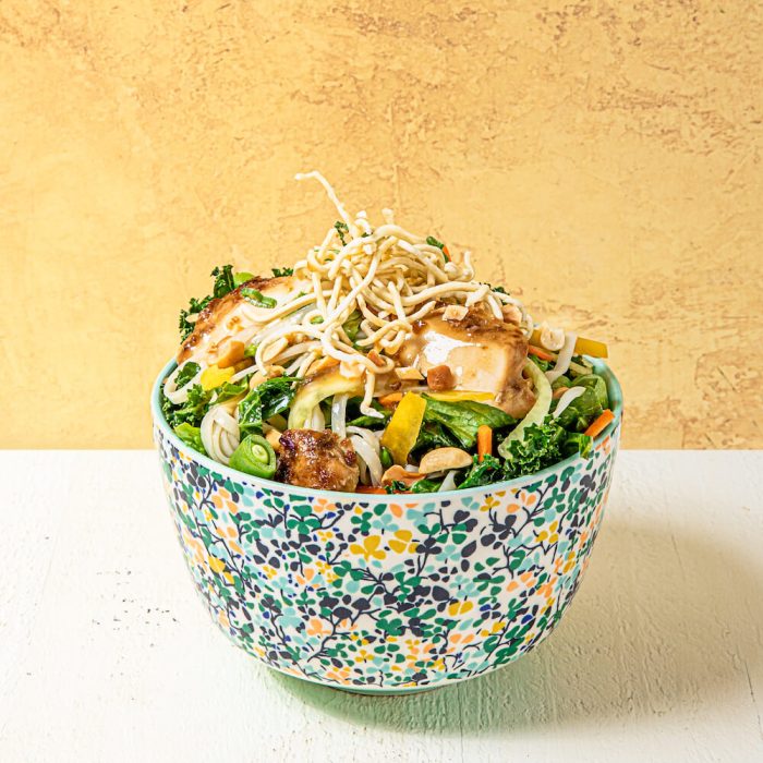 Salade asiatique au poulet