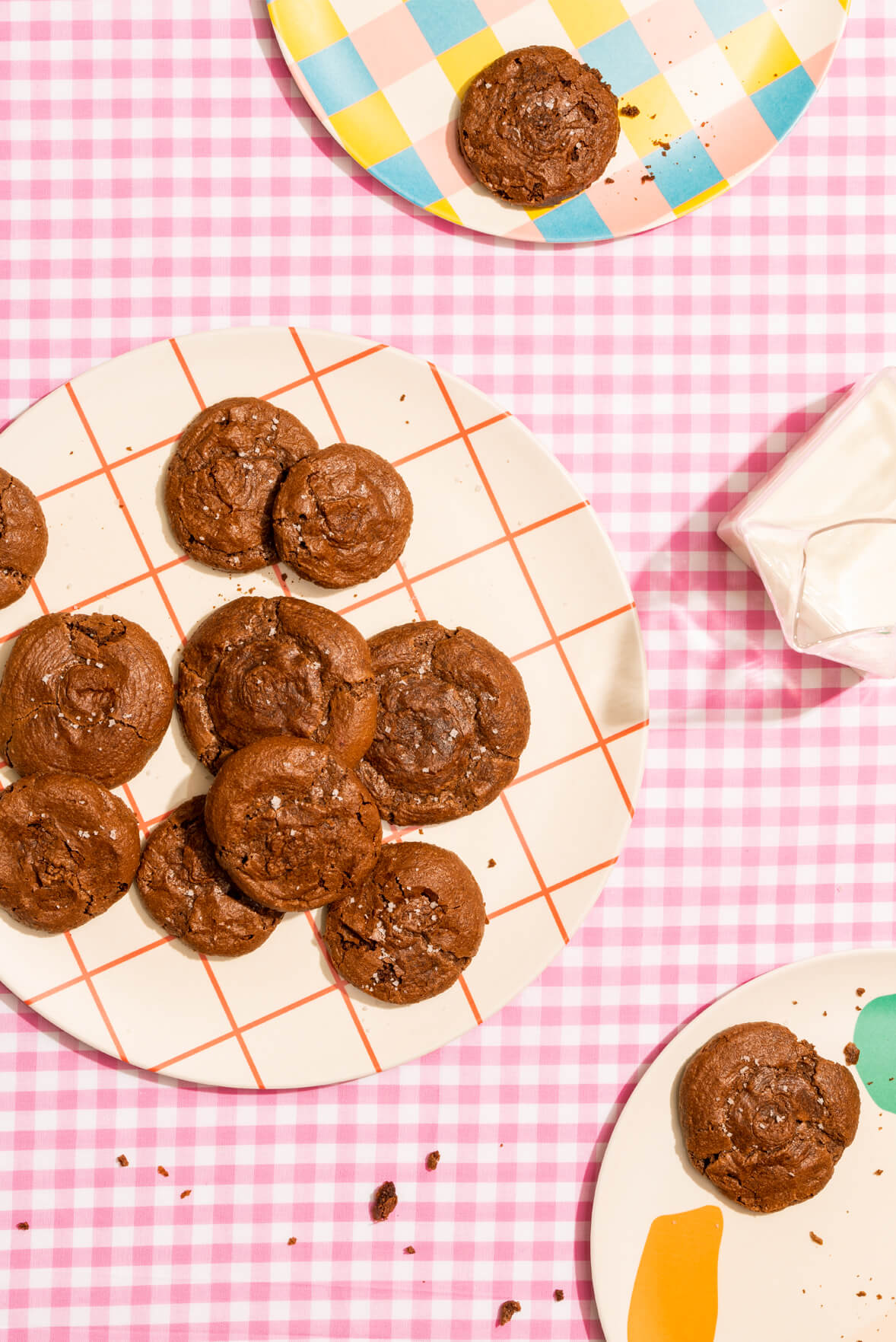 Biscuits au chocolat noir