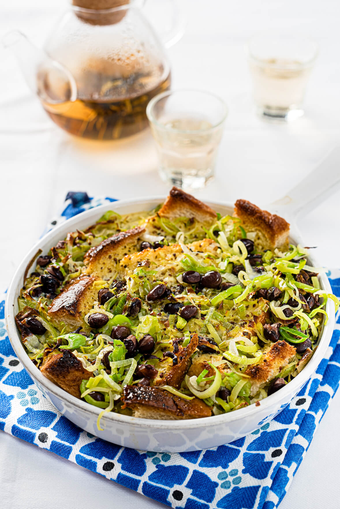 Strata haricots noirs