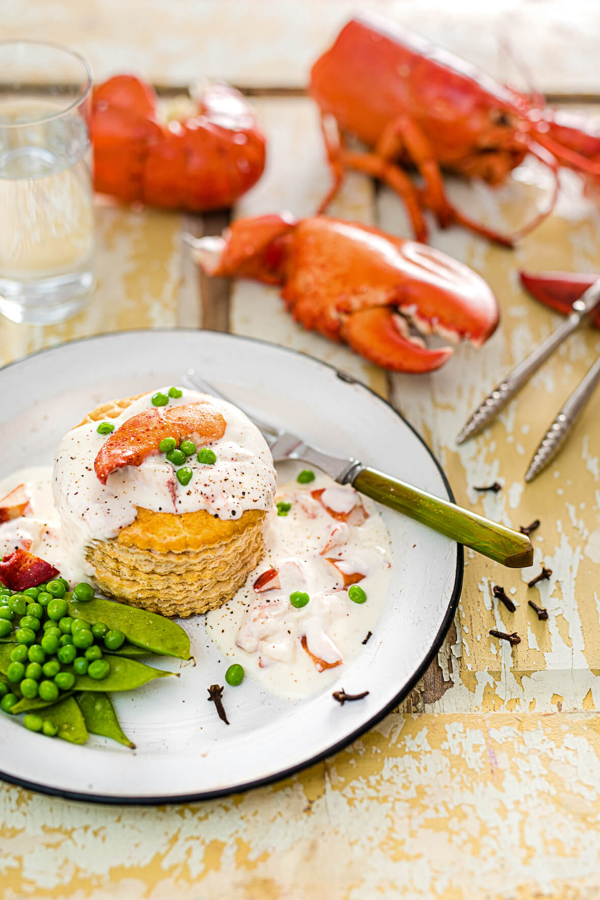 Vol-au-vent au homard