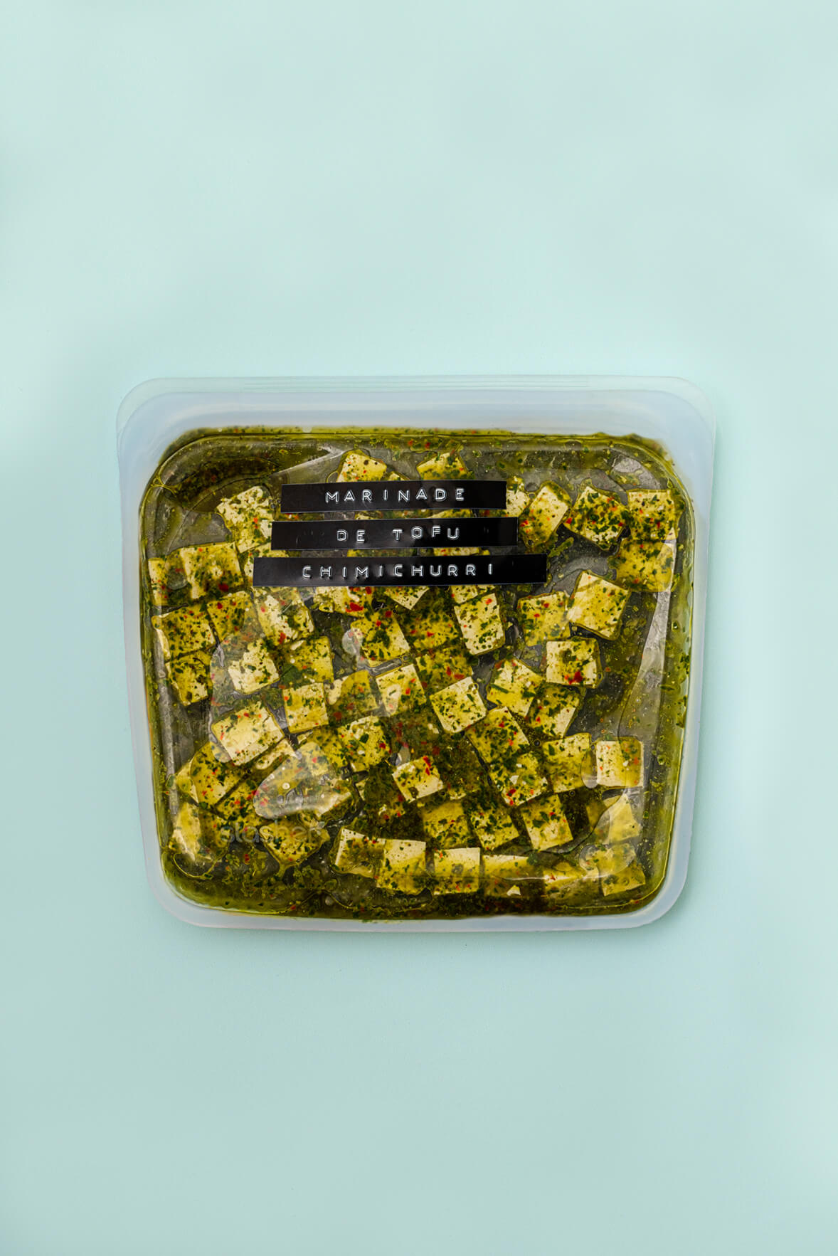 Meilleure recette de marinade pour le tofu chimichurri