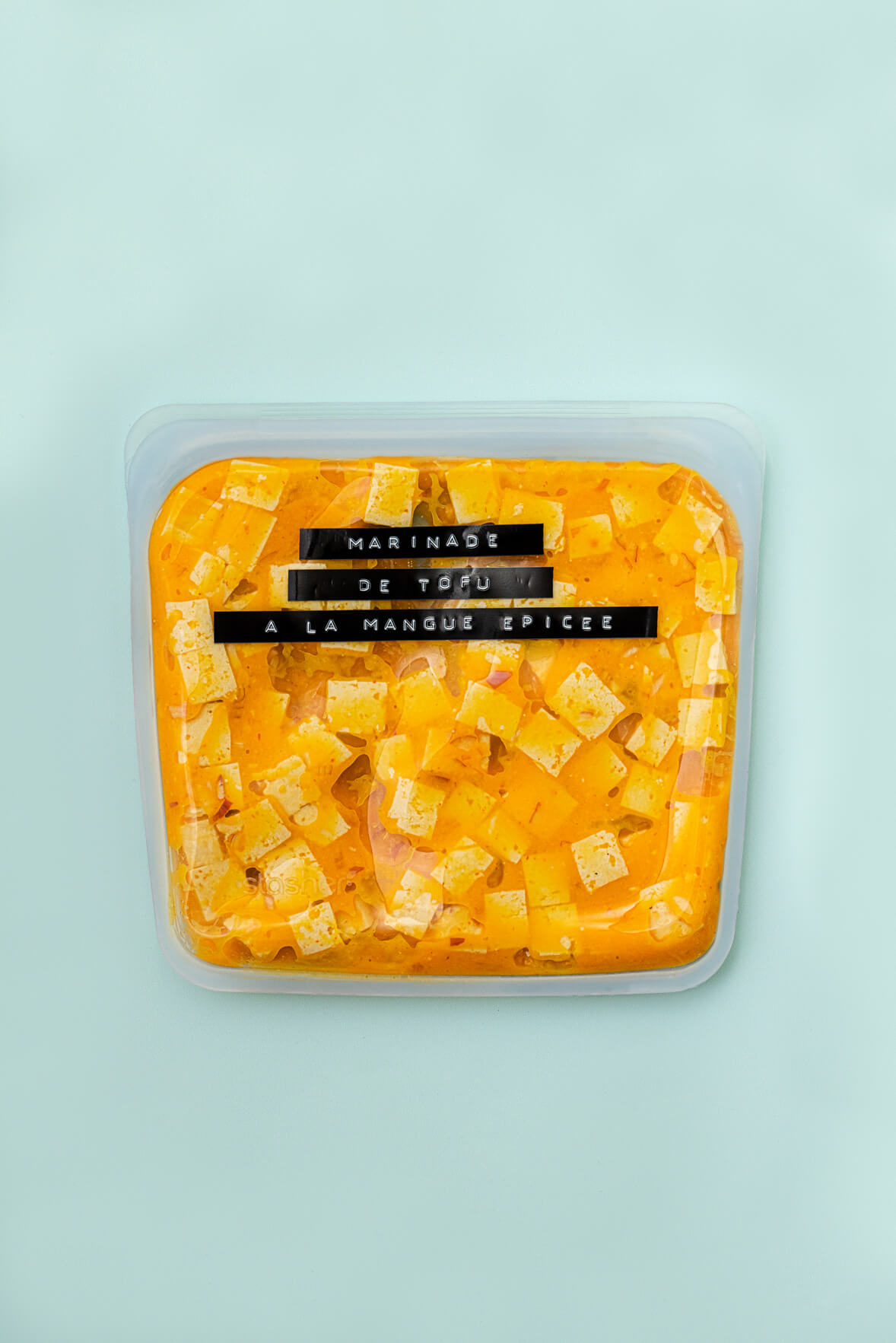 La meilleure recette de tofu mariné à la mangue