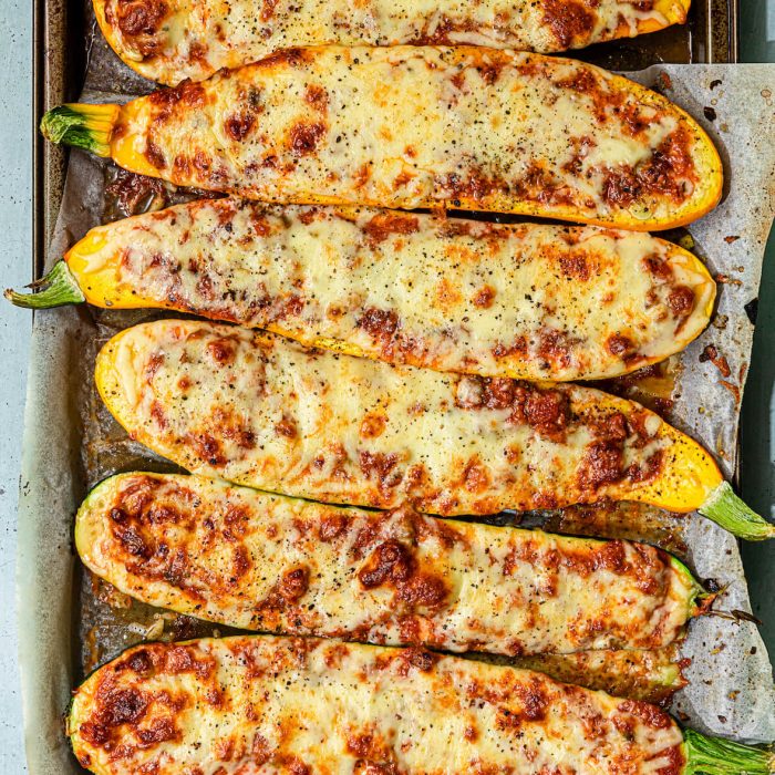 Courgettes farcies