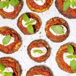 Bouchées d’aubergine parmigiana