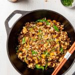 Riz frit vide-frigo