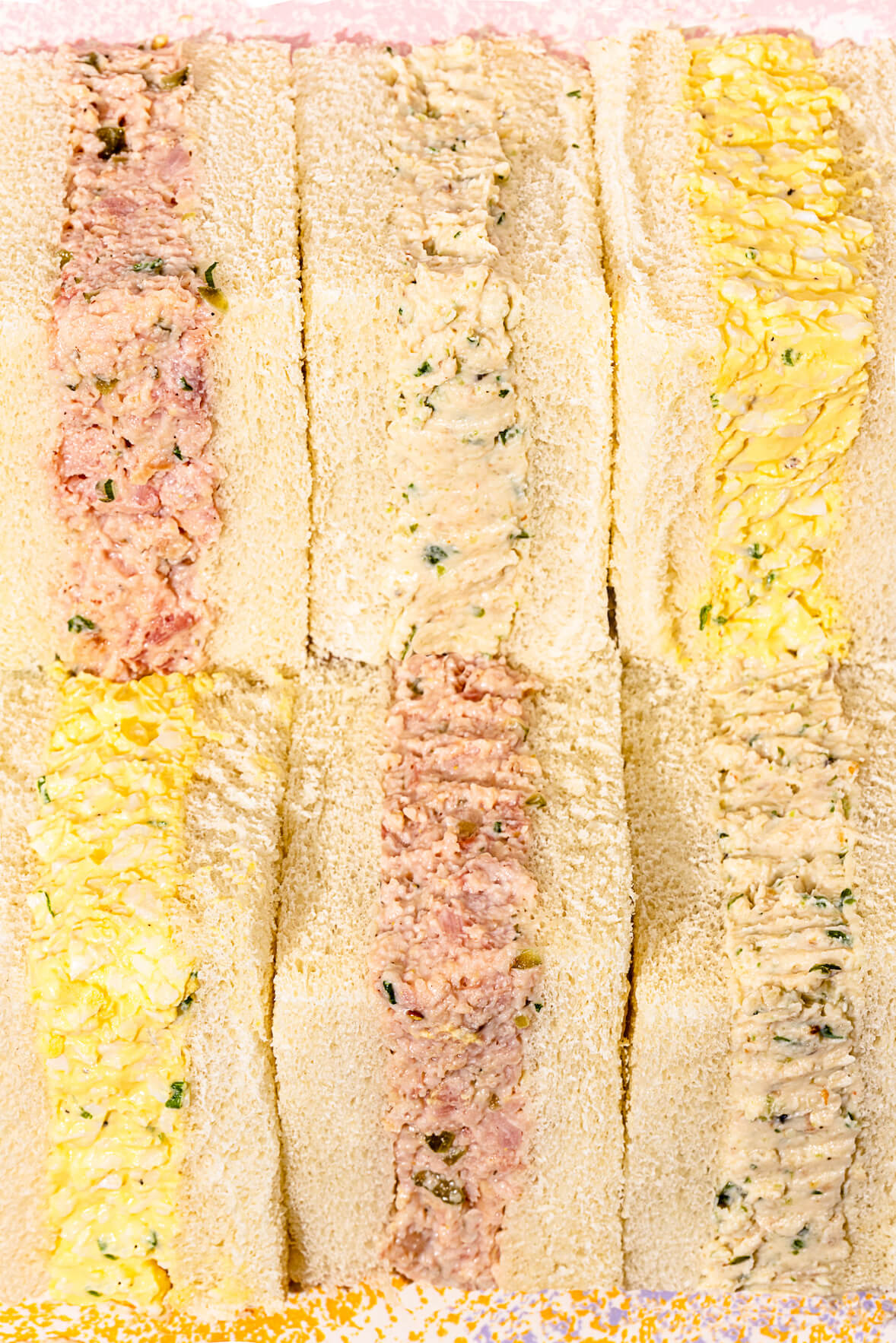 Sandwichs pas de croûte