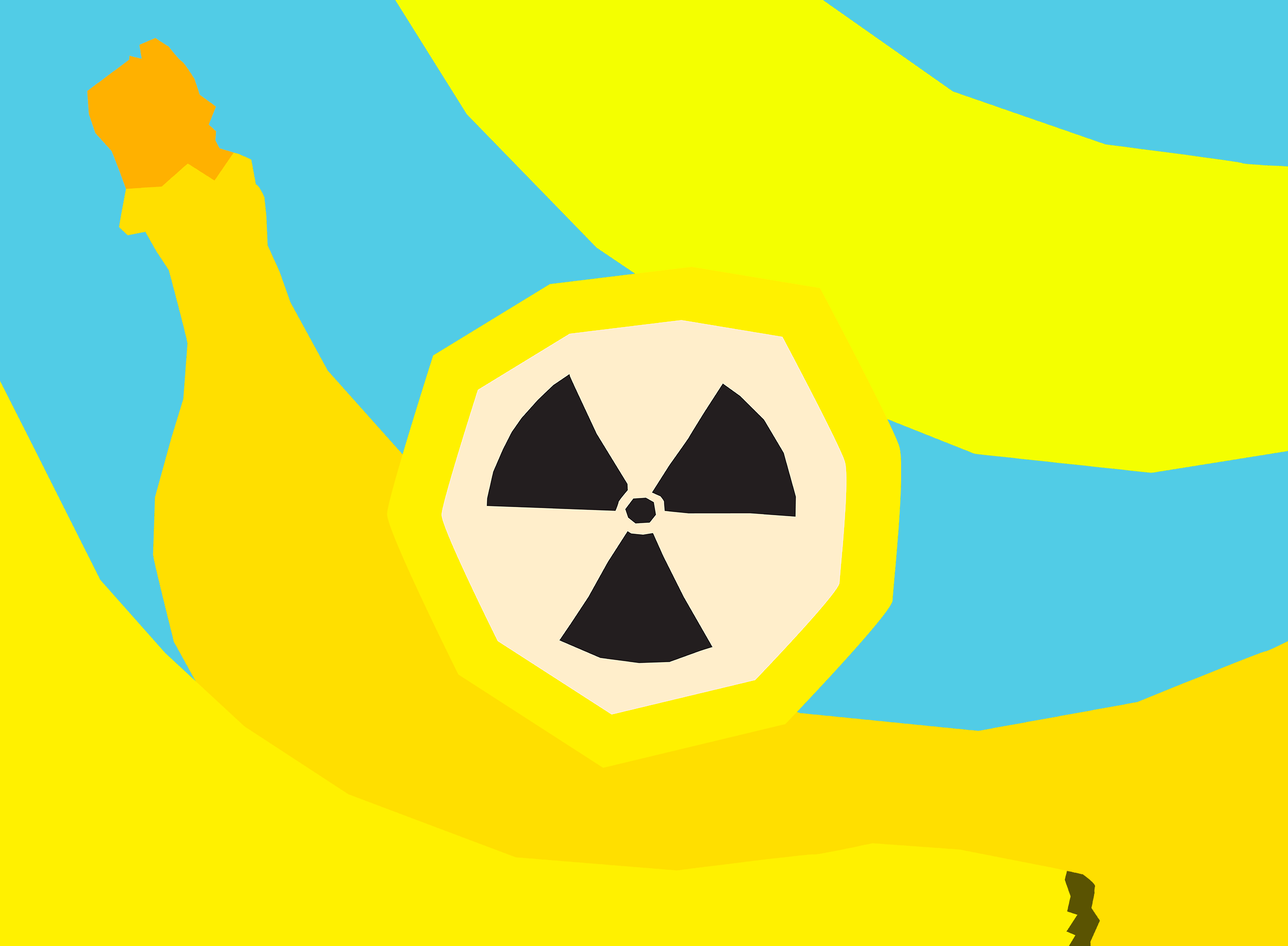 La banane est-elle radioactive?