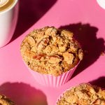 Muffins au son avec streusel