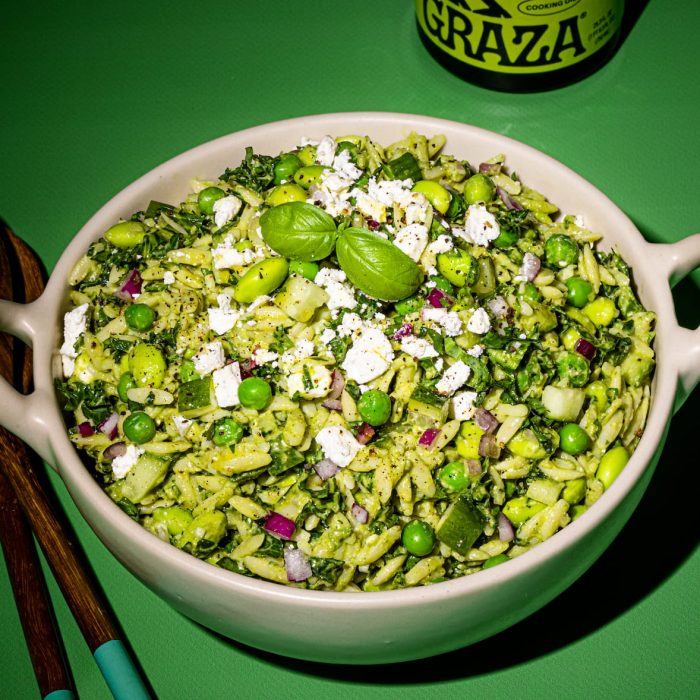 Salade d&rsquo;orzo crémeuse
