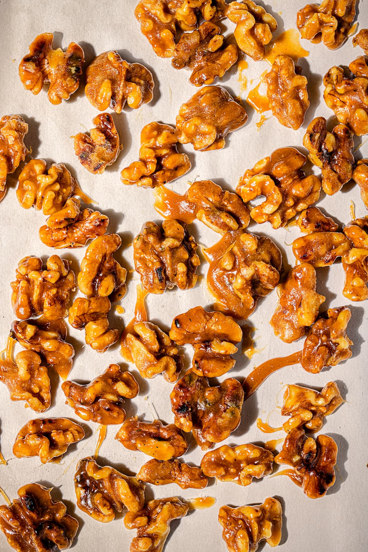 Noix de Grenoble caramélisées