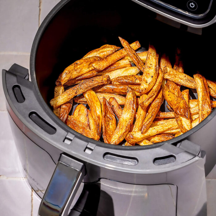 Frites au air fryer croustillantes