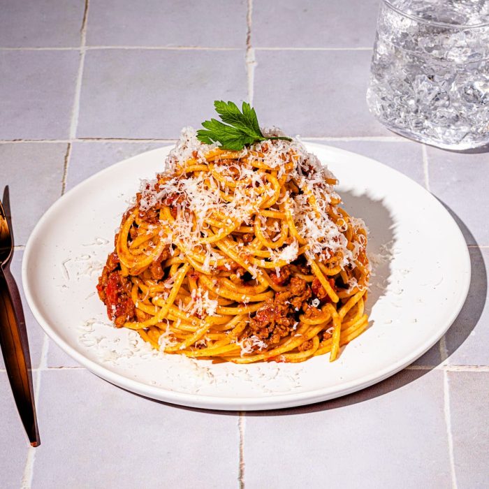 Sauce à spaghetti à la viande