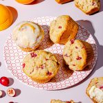 Muffins canneberges et orange