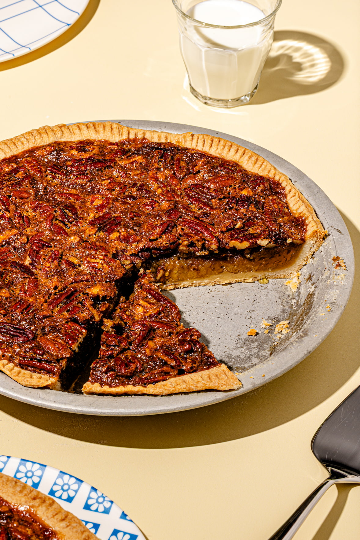 Tarte aux pacanes traditionnelle