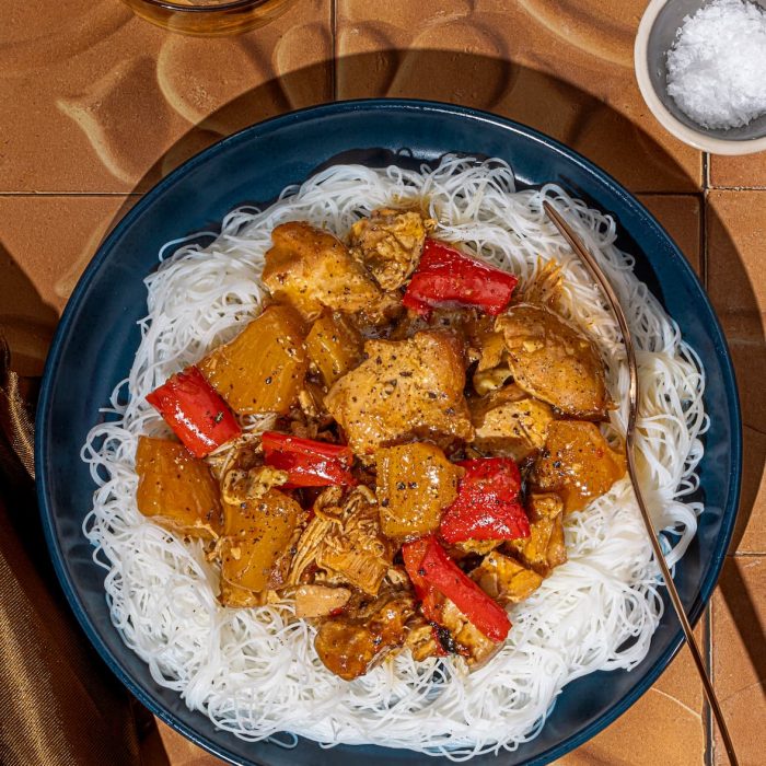 Poulet à l&rsquo;ananas à la mijoteuse