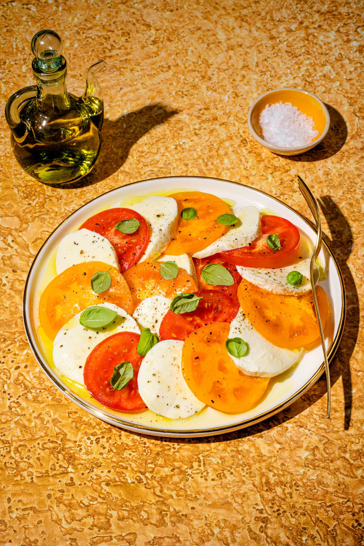 Authentique salade caprese