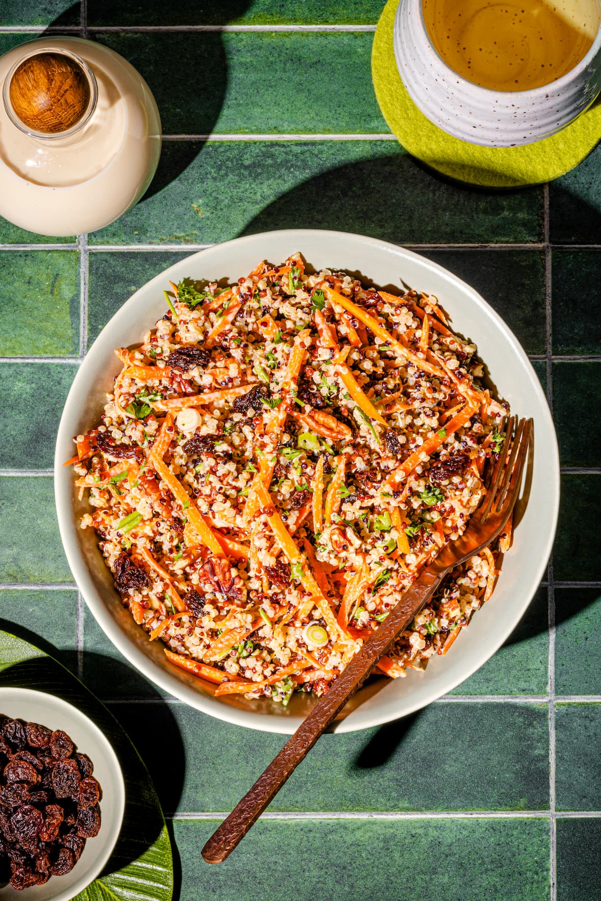 Salade de carottes et de quinoa