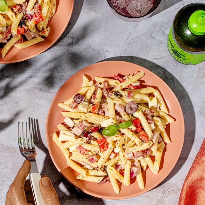 La meilleure salade de pâtes avec jambon