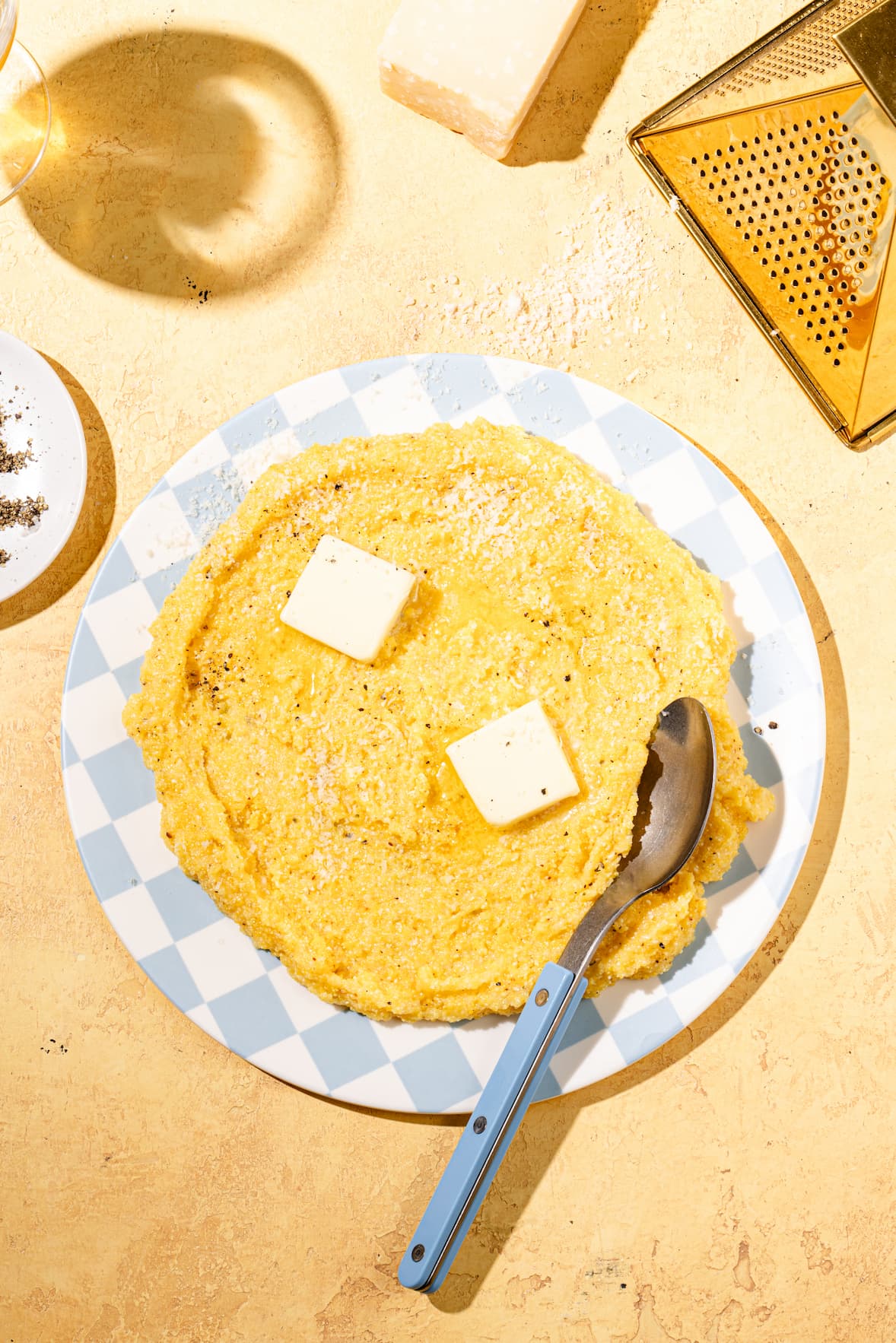 Polenta crémeuse au parmesan