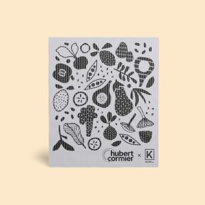 Essuie-tout réutilisable gris