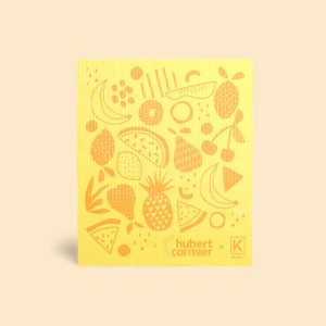 Essuie-tout réutilisable jaune