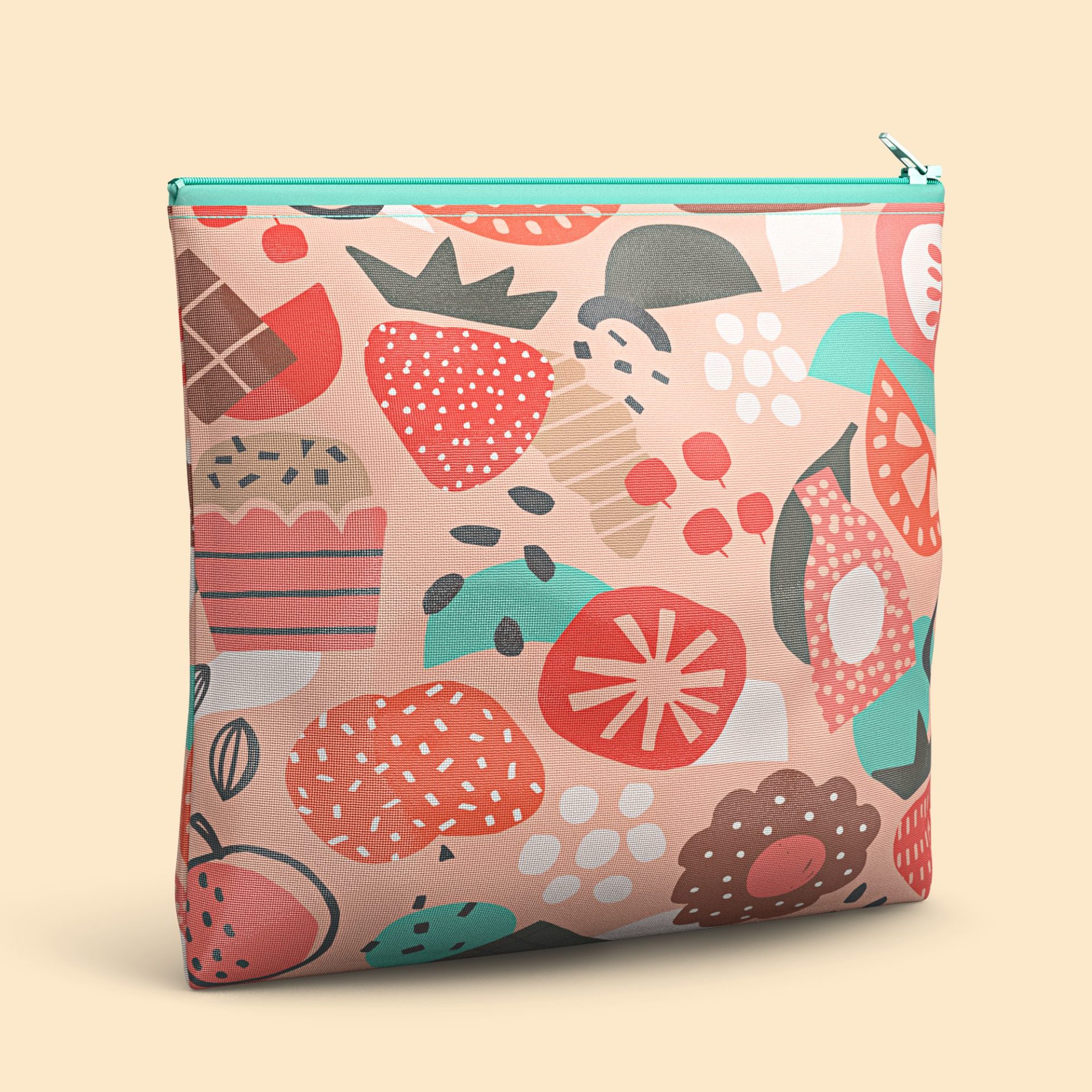 Sac collation réutilisable rose - grand