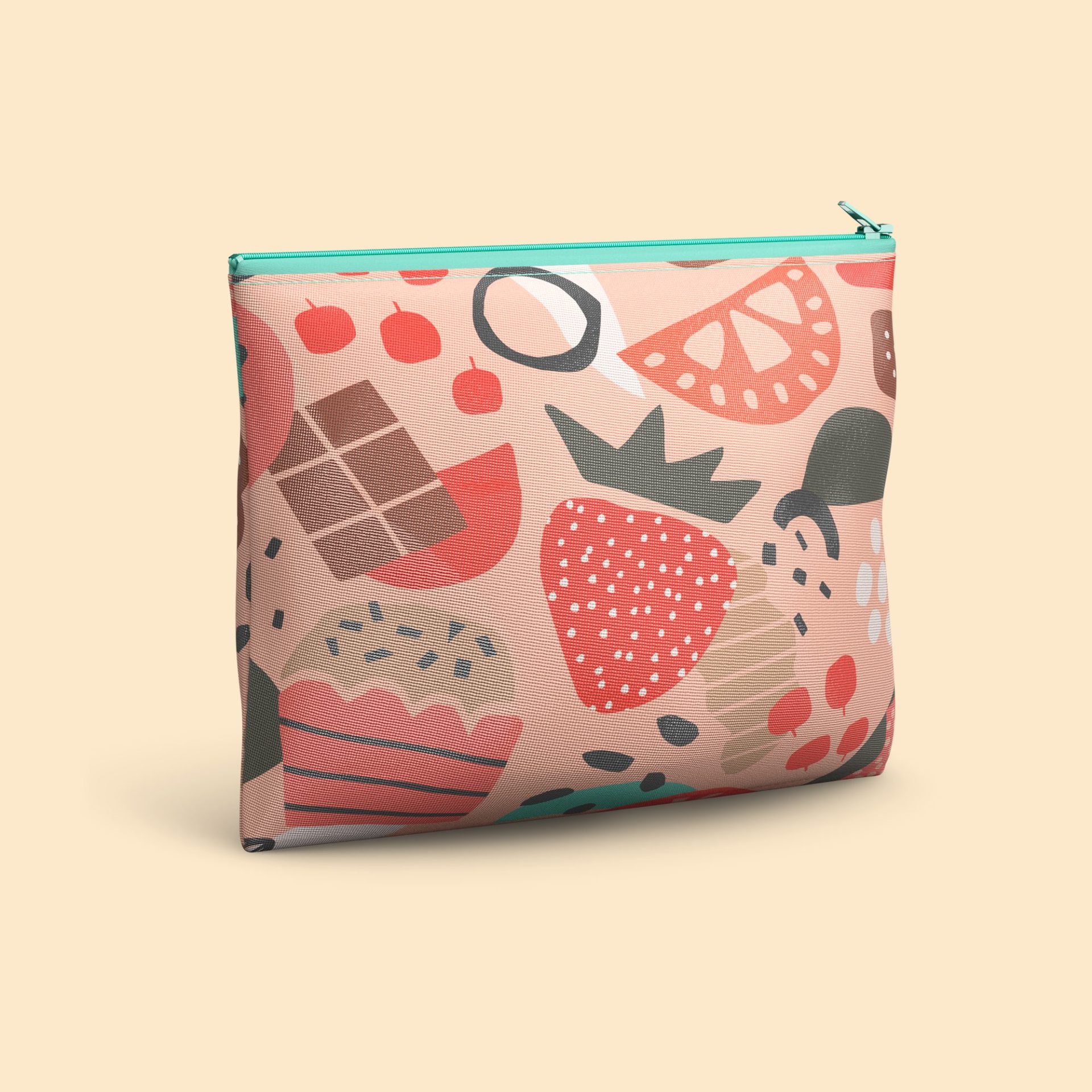 Sac collation réutilisable rose - moyen