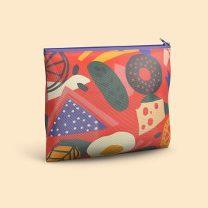 Sac collation réutilisable rouge - moyen