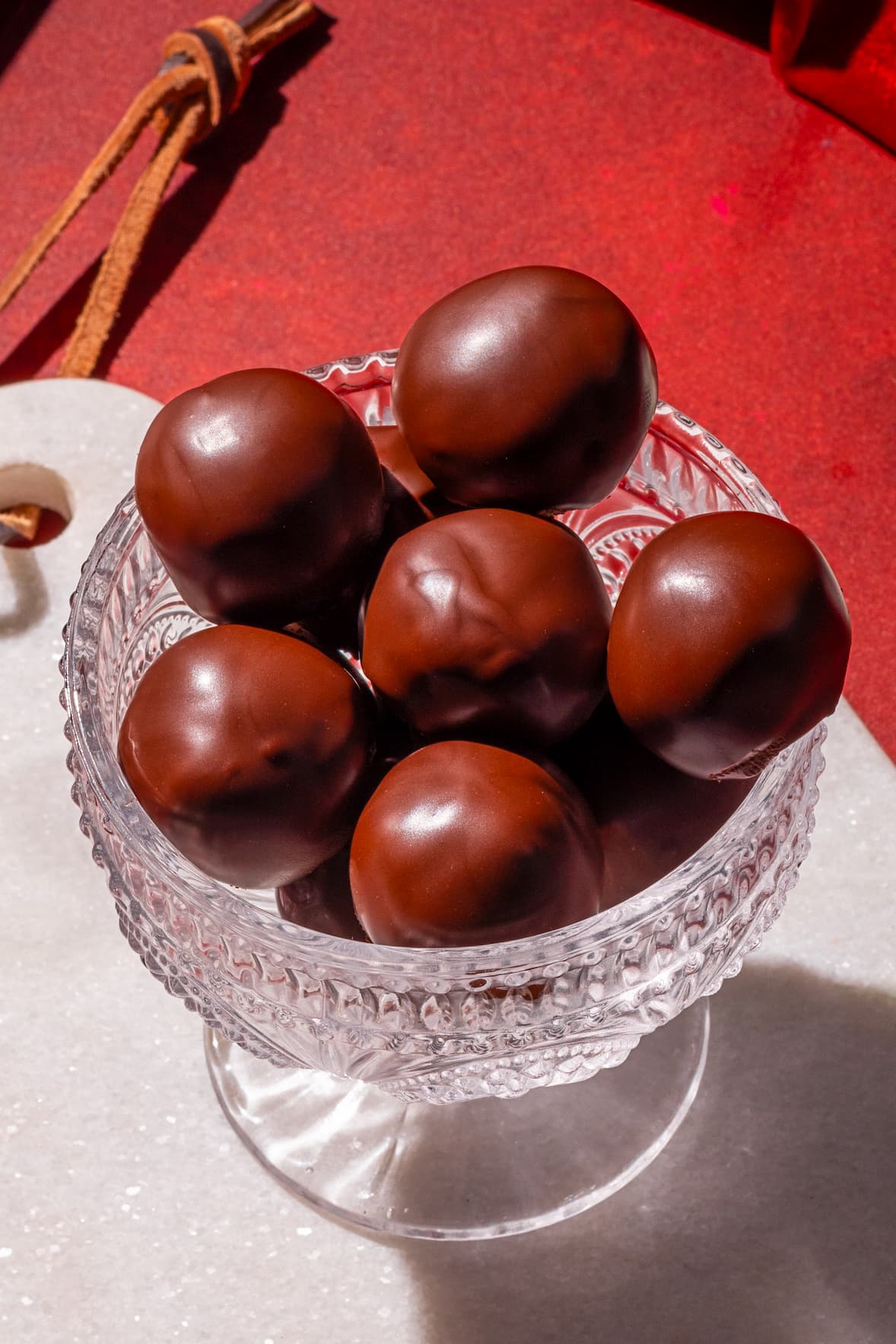 Truffes au chocolat et à le menthe (saveur After Eight)