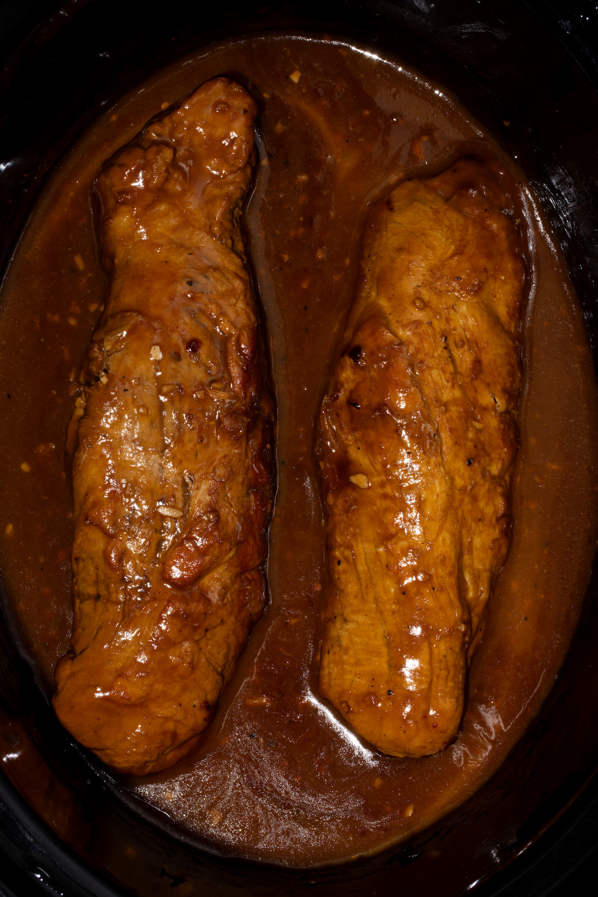 FILETS DE PORC MIEL ET AIL À LA MIJOTEUSE