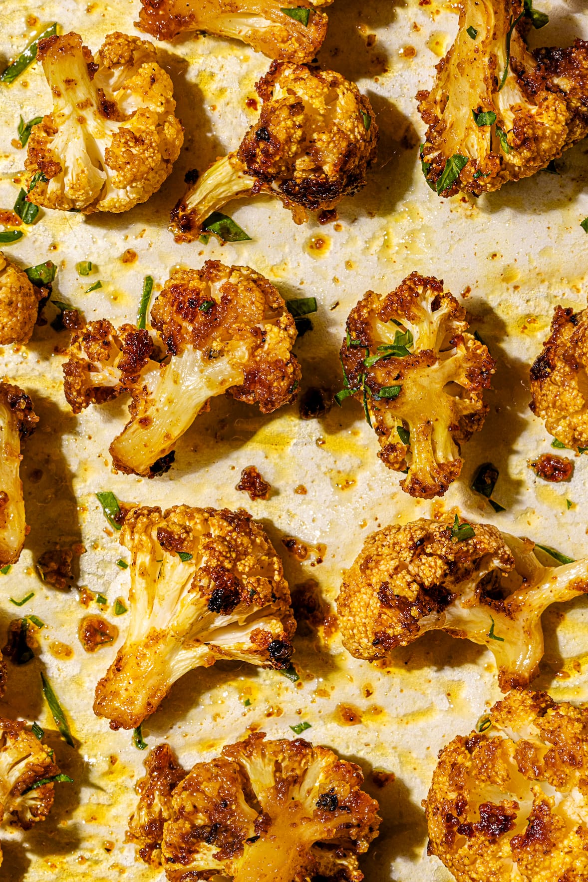 Choux-fleurs cuits au four