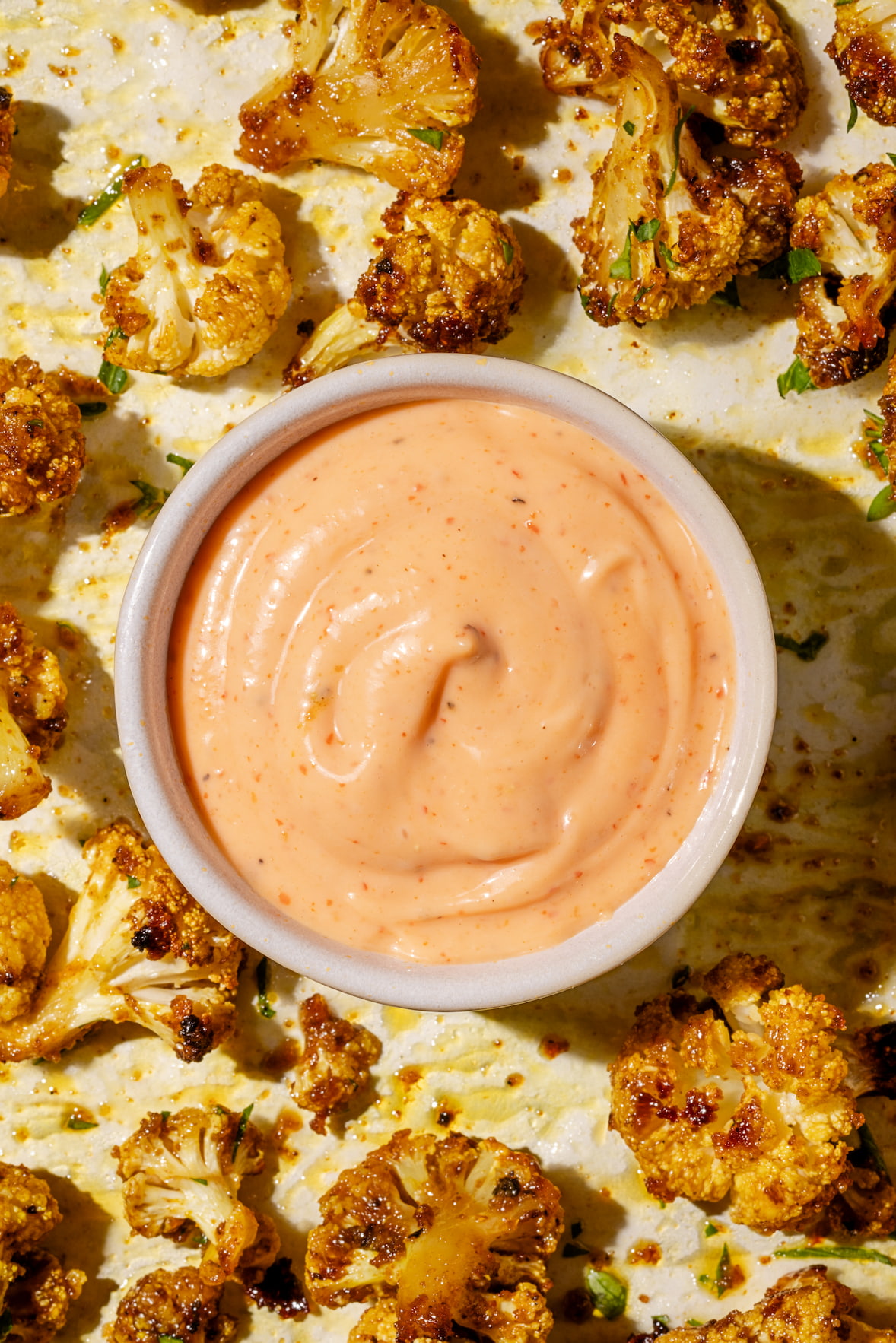 Choux-fleurs cuits au four