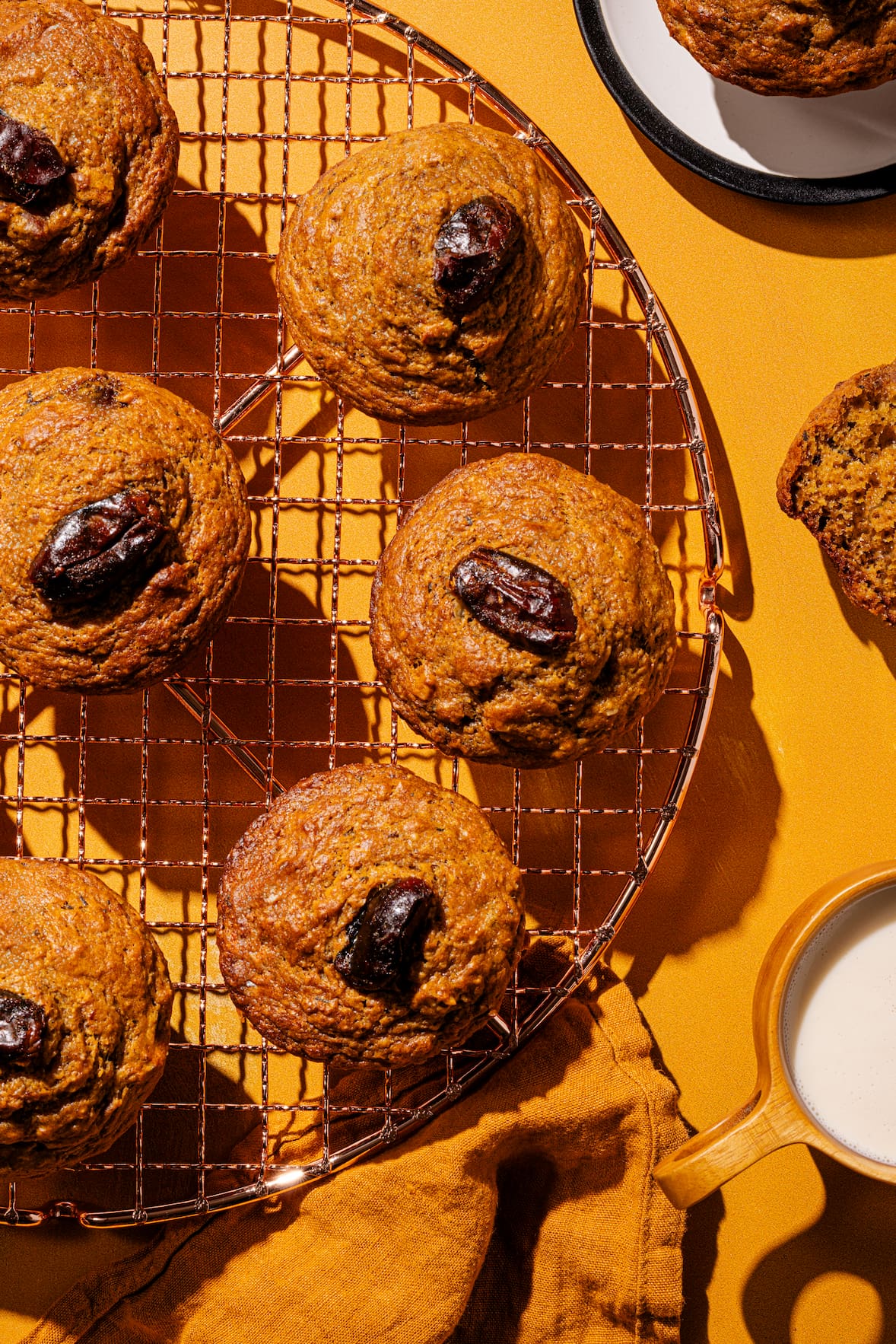 Muffins santé aux dattes