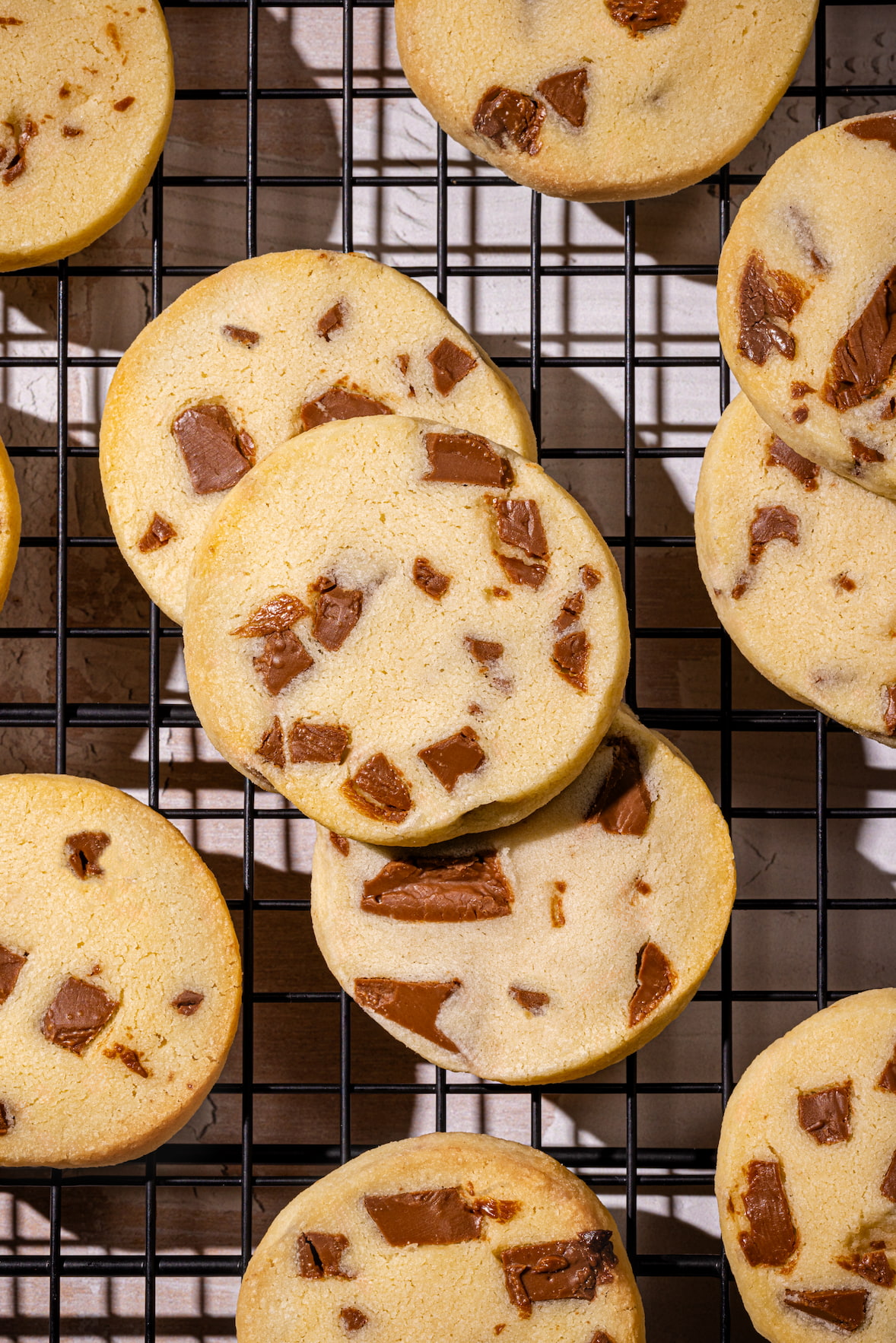 Recette de biscuits sablés avec morceaux de chocolat