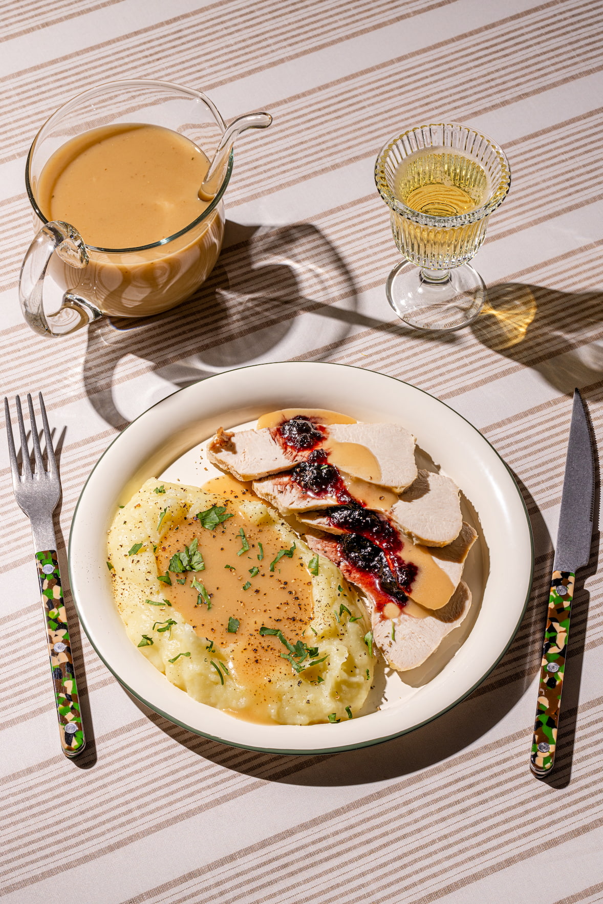 Sauce pour dinde (gravy)