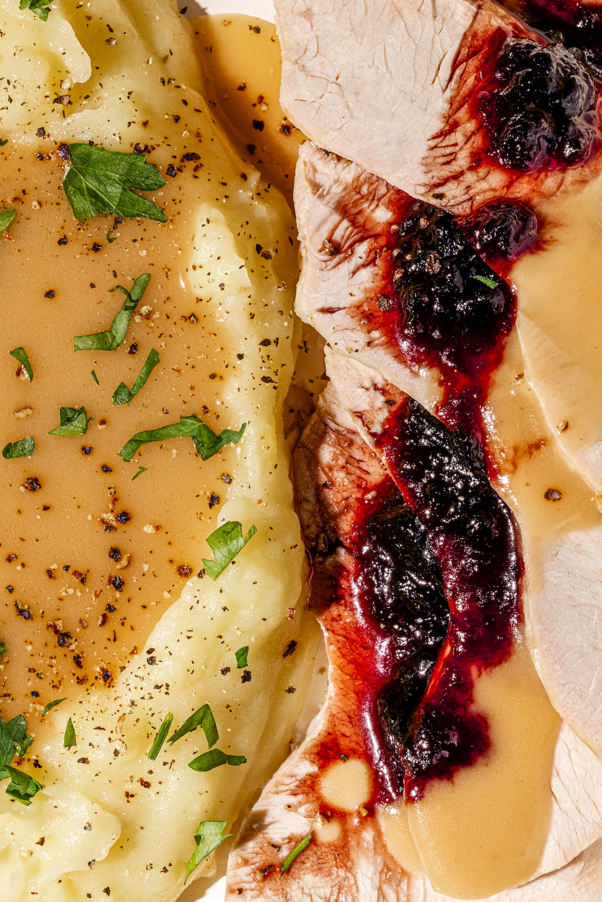 Sauce pour dinde (gravy)