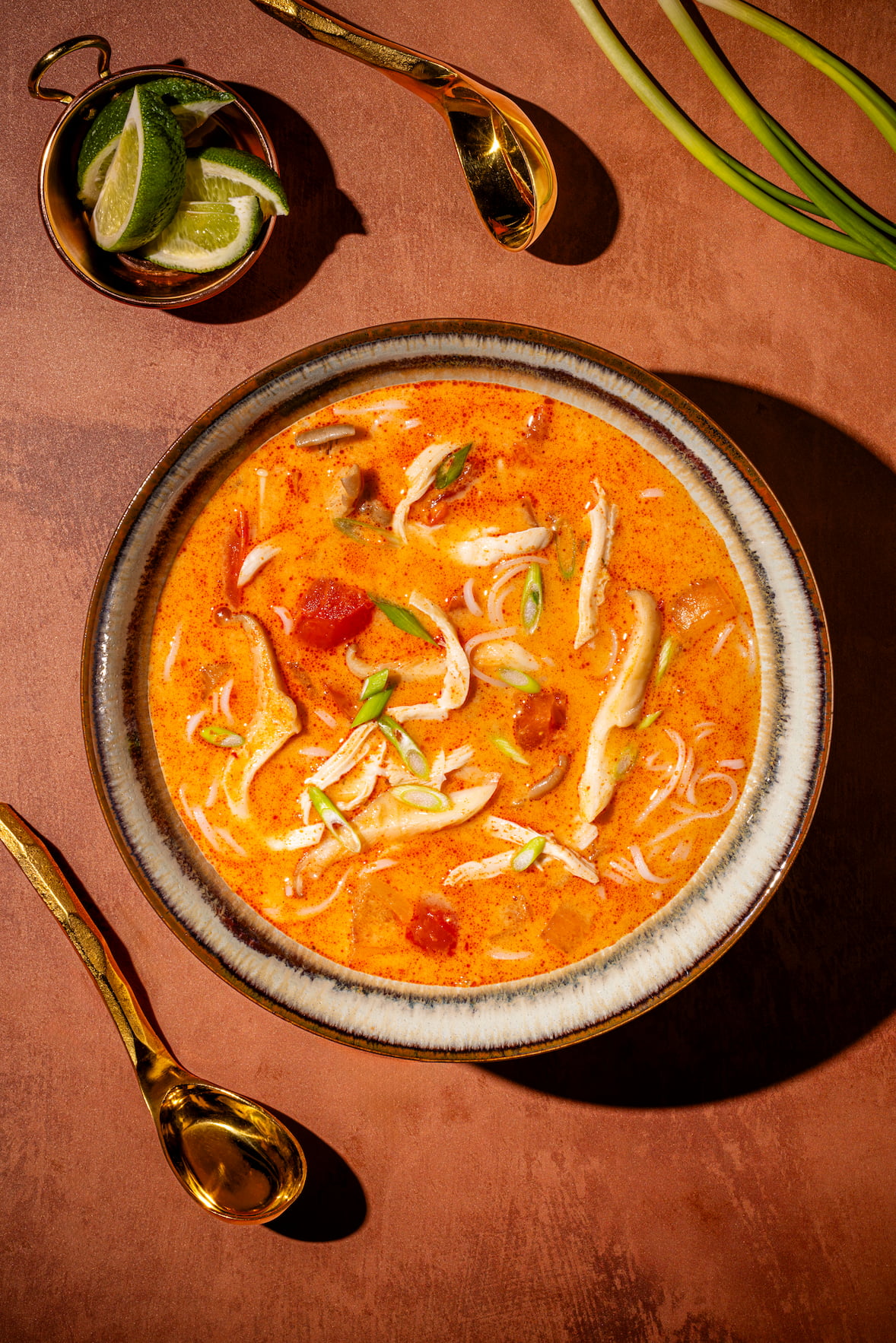 Soupe Tom Yum au poulet