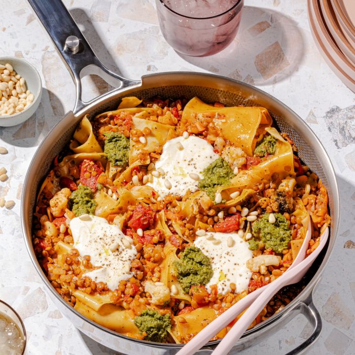 Lasagne aux lentilles (one-pot)