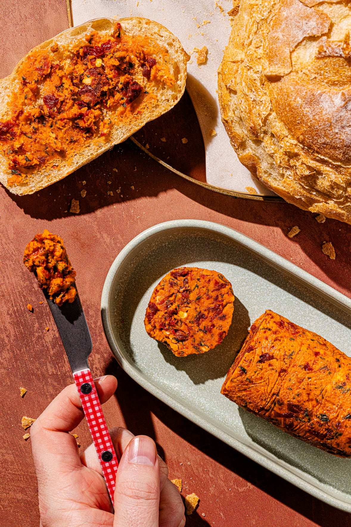 Beurre aromatisé à la tomate séchée
