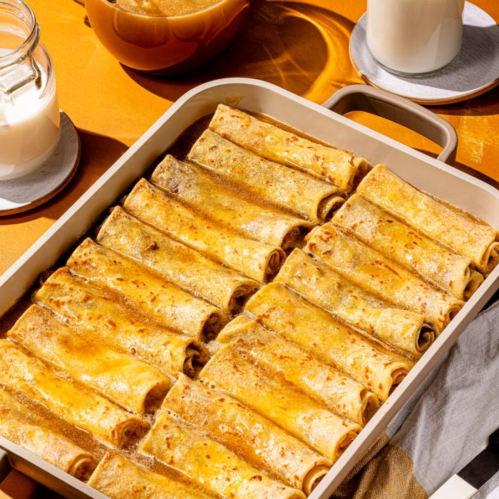 Crêpes au beurre d&rsquo;érable