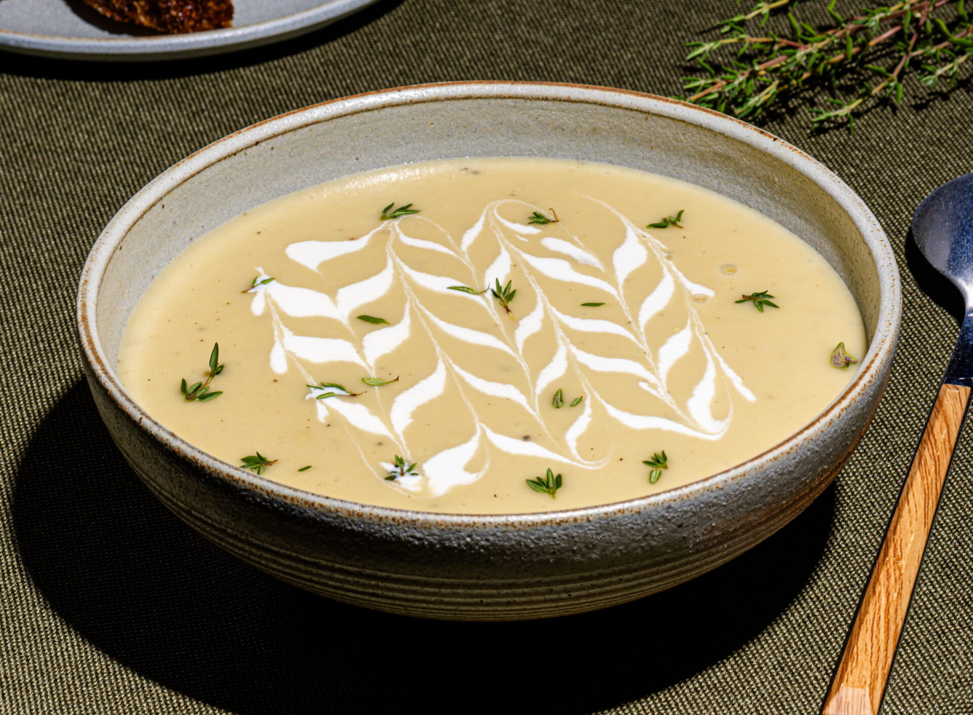 Recette de soupe crème avec du poireau